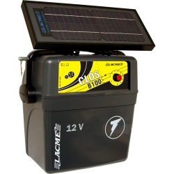 Electrificateur Lacmé Clos B100 Solis 7.2W + Accu