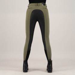 Pantalon d'équitation Euro-Star Arielle Hiver FullGrip Khaki Kaki