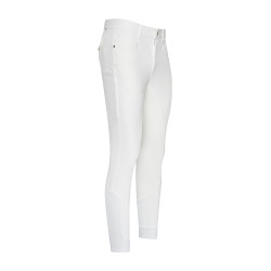 Pantalon d'équitation Euro-Star Camillo FullGrip homme Blanc