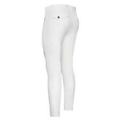 Pantalon d'équitation Euro-Star Camillo FullGrip homme Blanc Pantalon d'équitation Euro-Star Camillo FullGrip homme Blanc