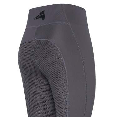 Legging d'équitation Easy Rider Livia FullGrip Periscope Gris