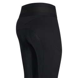 Legging d'équitation Euro-Star Ares FullGrip Noir