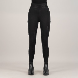 Legging d'équitation Euro-Star Ares FullGrip Noir