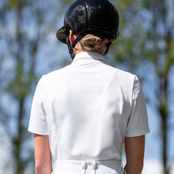 Polo de concours Euro-Star Estrella Blanc optique