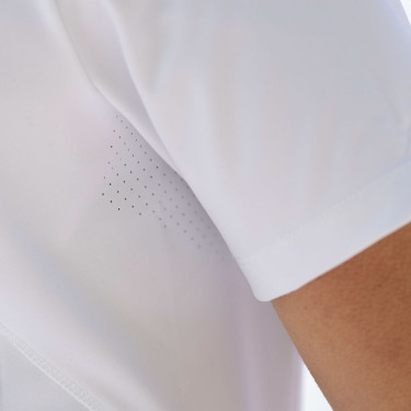 Polo de concours Euro-Star Estrella Blanc optique