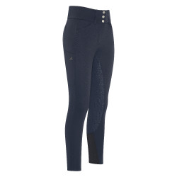 Pantalon d'équitation Euro-star Aurelia Full Grip Nuit Bleu marine