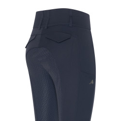 Pantalon d'équitation Euro-star Aurelia Full Grip Nuit Bleu marine