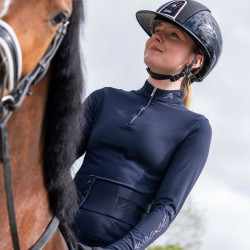 UV Top Euro-star Solar Ladies Marine Bleu marine