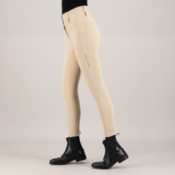 Pantalon d'équitation Euro-Star Aurelia Competition Grip Connect Full Beige