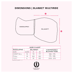 Tapis de selle Imperial Riding Multiride GP Tapis de selle Imperial Riding Multiride GP
