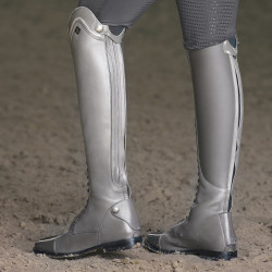 Bottes d'équitation Impérial Riding Olania Dressage Longue/Étroite Gris