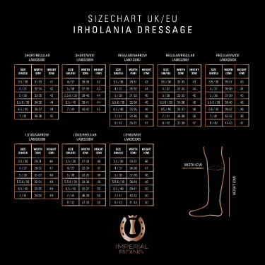 Bottes d'équitation Impérial Riding Olania Dressage Longue/Étroite Bottes d'équitation Impérial Riding Olania Dressage Longue/Étroite