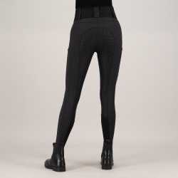 Legging d'équitation Euro-Star Athletic leanline FullGrip Noir