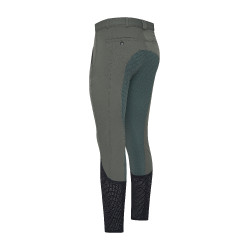 Pantalon d'équitation Euro-Star Marco FullGrip Castor foncé Gris