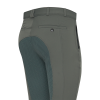 Pantalon d'équitation Euro-Star Marco FullGrip Castor foncé Gris