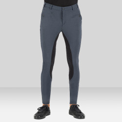 Pantalon d'équitation Euro-star Gabriel Grip Connect Full Gris magnet Pantalon d'équitation Euro-star Gabriel Grip Connect Full Gris magnet