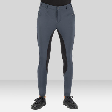 Pantalon d'équitation Euro-star Gabriel Grip Connect Full Gris magnet Pantalon d'équitation Euro-star Gabriel Grip Connect Full Gris magnet