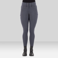 Pantalon d'équitation Euro-Star Aurelia Grip Connect Full Nuit Bleu marine