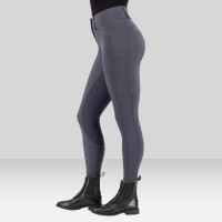 Pantalon d'équitation Euro-Star Aurelia Grip Connect Full Nuit Bleu marine