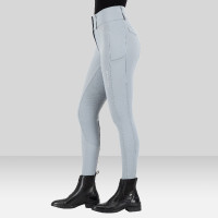 Pantalon d'équitation Euro-Star Aurelia Grip Connect Full Nuit Bleu marine