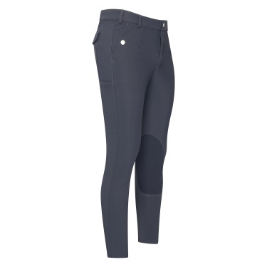 Pantalon d'équitation Euro-star Gabriel Grip Connect Knee Gris magnet