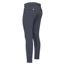 Pantalon d'équitation Euro-star Gabriel Grip Connect Knee Gris magnet