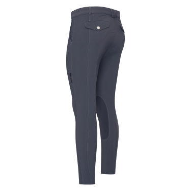 Pantalon d'équitation Euro-star Gabriel Grip Connect Knee Gris magnet