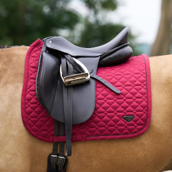 Tapis de selle Euro-Star Cato DR Amarena Rouge