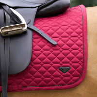 Tapis de selle Euro-Star Cato DR Amarena Rouge