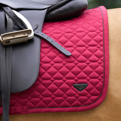 Tapis de selle Euro-Star Cato DR Amarena Rouge