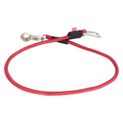 Longe d'attache pour camion Imperial Riding Elastisch 120cm Rouge tango
