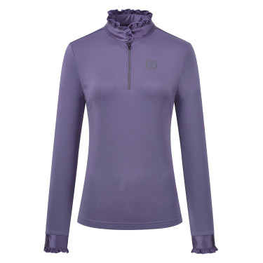 Top Imperial Riding Anna manches longues Améthiste Violet