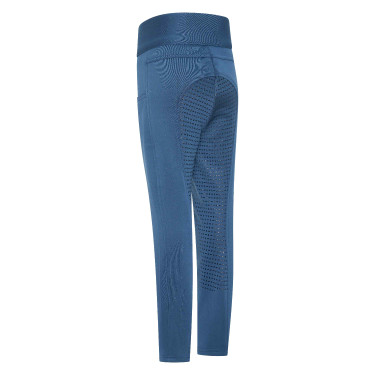 Legging d'équitation Imperial Riding Tessy FullGrip Kids Saphir Bleu