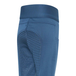Legging d'équitation Imperial Riding Tessy FullGrip Kids Saphir Bleu
