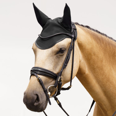 Bonnet anti-mouches Euro-Star Coco Noir Bonnet anti-mouches Euro-Star Coco Noir