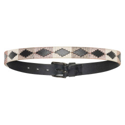Ceinture HV Polo Chaya femme Cachemire Blanc Ceinture HV Polo Chaya femme Cachemire Blanc