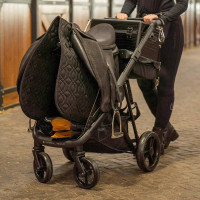 Chariot de selle pliable Imperial Riding Carry Light Noir