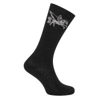Chaussettes Imperial Riding Pegasus Noir