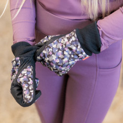 Gants Imperial Riding Hide & Shine kids Lovefetti dark Motifs