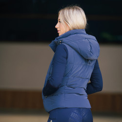 Gilet Imperial Riding Beau femme Marine Bleu marine