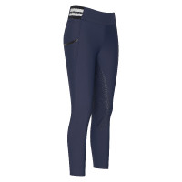 Legging d'équitation HV Polo Estrella FullGrip femme Marine