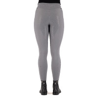 Legging d'équitation HV Polo Estrella FullGrip femme Gris zinc
