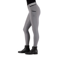 Legging d'équitation HV Polo Estrella FullGrip femme Marine Bleu marine