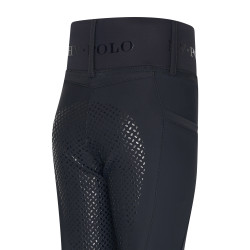 Legging d'équitation HV Polo Favourite FullGrip kids Noir