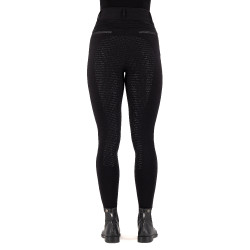 Legging d'équitation Imperial Riding Comfi Sparks hiver FullGrip femme Noir