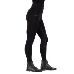 Legging d'équitation Imperial Riding Comfi Sparks hiver FullGrip femme Noir