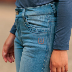Legging d'équitation Imperial Riding Detty kids Bleu denim Legging d'équitation Imperial Riding Detty kids Bleu denim