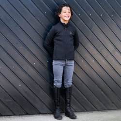 Legging d'équitation Imperial Riding Donny enfant Gris foncé denim