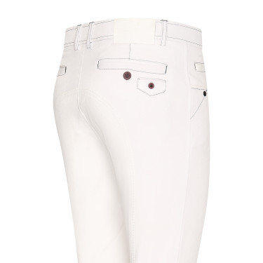 Pantalon d'équitation Easy Rider Phil Full homme Blanc Pantalon d'équitation Easy Rider Phil Full homme Blanc