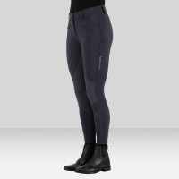 Pantalon d'équitation Euro-Star Arista Connect Full Grip femme Magnet Gris